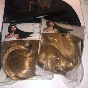 SOLD**** 22 inch extensions & 20 inch ponytail